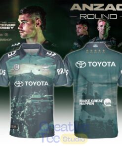 North Queensland Cowboys Anzac 2026 Polo Shirt