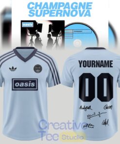 OASIS 30 years of “Champagne Supernova” Football Jersey