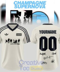 OASIS 30 years of “Champagne Supernova” Football Jersey