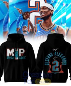 OKC Thunder 2026 MVP Back 2 Back Signature Tee Hoodie