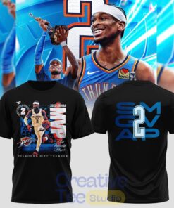 OKC Thunder Shai Gilgeous-Alexander 2026 NBA MVP Prime Tee Hoodie