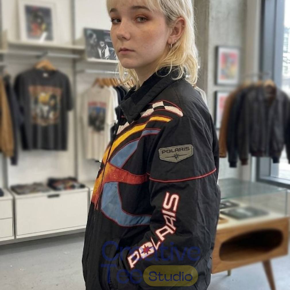 Off Campus Julia Sarah Stone Racing Jacket Off Campus Julia Sarah Stone Racing Jacket