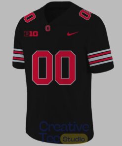 Ohio State Buckeyes “Back in Black” 2026 Custom Football Jersey
