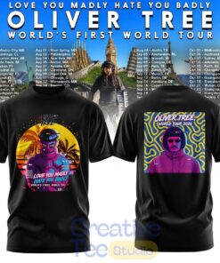 Oliver Tree “Love You Madly Hate You Badly” World Tour 2026 Tee