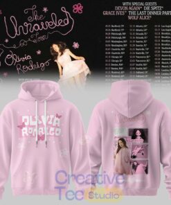 Olivia Rodrigo “The Unraveled Tour” 2026 Special Hoodie