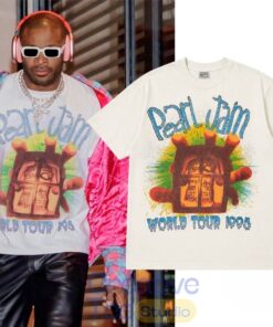 PJ Tucker Pearl Jam 1995 World Tour T-Shirt