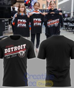 PWHL Detroit Hockey T-Shirt