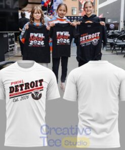 PWHL Detroit Hockey T-Shirt