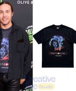 Pete Wentz Star Wars The Mandalorian & Grogu World Premiere T-Shirt