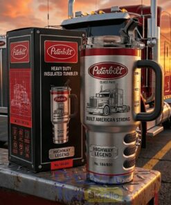Peterbilt Highway Legend Build American Strong YETI Tumbler