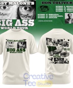 Post Malone Big Ass World Tour Desert Lights Tee Hoodie
