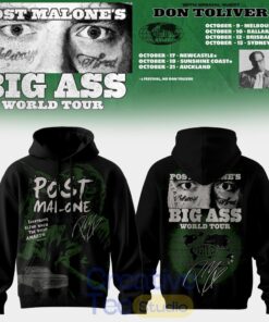 Post Malone Big Ass World Tour Vintage Tee Hoodie