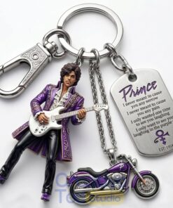 Prince “Purple Rain” Collector’s Keychain