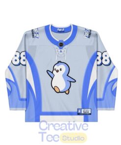 Pudgy Penguins Special Edition Hockey Jersey – Blue