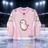 Pudgy Penguins Special Edition Hockey Jersey Pink 2 10IEJ.jpg