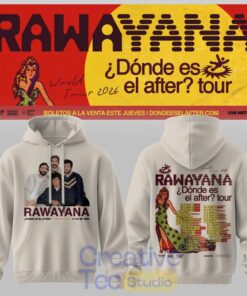Rawayana ¿Dónde Es El After? World Tour 2026 Hoodie