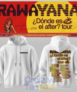 Rawayana ¿Dónde Es El After? World Tour 2026 Hoodie