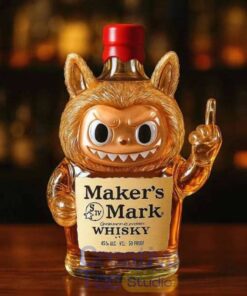 Rebellious Labubu Limited Edition Whiskey Bottle