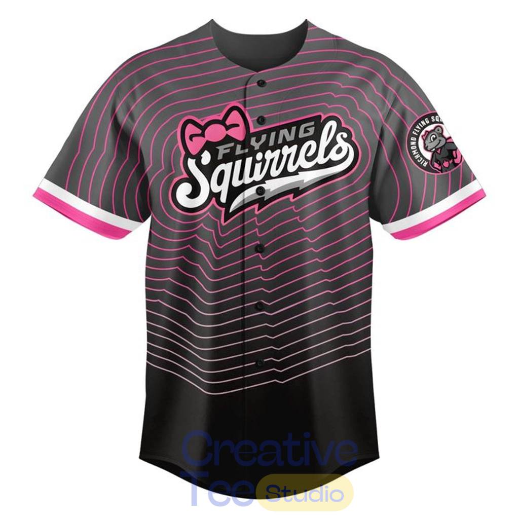 Richmond Flying Squirrels x Mother's Day Custom Baseball Jersey Richmond Flying Squirrels x Mother's Day Custom Baseball Jersey
