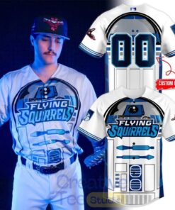 Richmond Flying Squirrels x Star Wars Night 2026 Custom Baseball Jersey