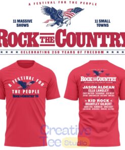 Rock the Country Celebrate 250 Years of Freedom Tee Hoodie