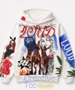 Rolling Loud Movie Owen Wilson Mixed Media Cement Hoodie