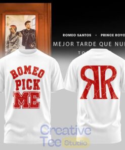 Romeo Santos & Prince Royce Mejor Tarde Que Nunca Tour 2026 Special Tee