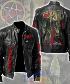 SLAYER Reign in Blood 40th Anniversary Leather Jacket