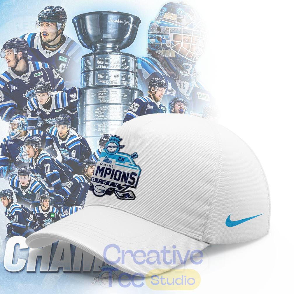 Saguenéens de Chicoutimi 2026 QMJHL Champions Hat Saguenéens de Chicoutimi 2026 QMJHL Champions Hat