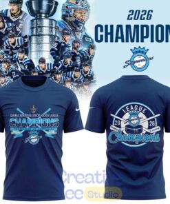 Saguenéens de Chicoutimi 2026 Quebec Maritime Junior Hockey League Champions T-Shirt