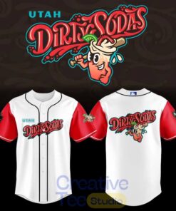 Salt Lake Bees Utah Dirty Sodas Baseball Jersey