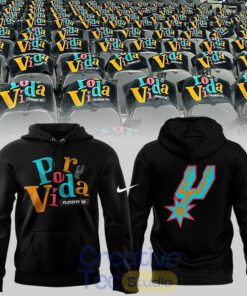 San Antonio Spurs Playoff 2026 Tee Hoodie