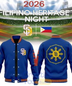 San Diego Padres Filipino Heritage Night 2026 Jacket San Diego Padres Filipino Heritage Night 2026 Jacket