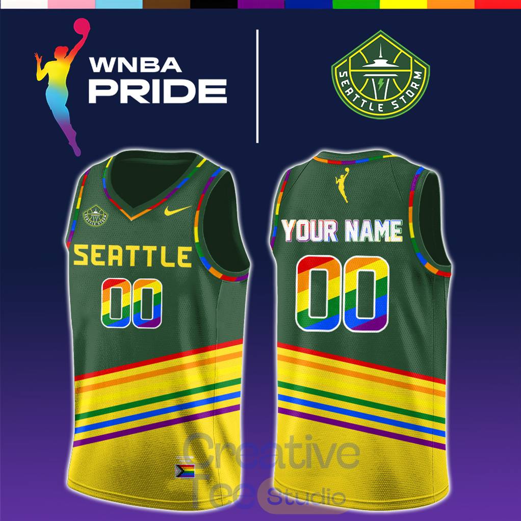 Seattle Storm x Pride Day 2026 Basketball Jersey Seattle Storm x Pride Day 2026 Basketball Jersey