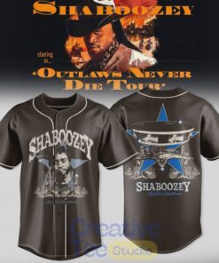 Shaboozey The Outlaws Never Die Tour 2026 Special Baseball Jersey