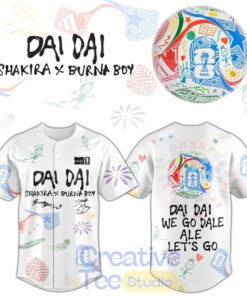 Shakira ft Burna Boy Special World Cup 26 DAI DAI Baseball Jersey
