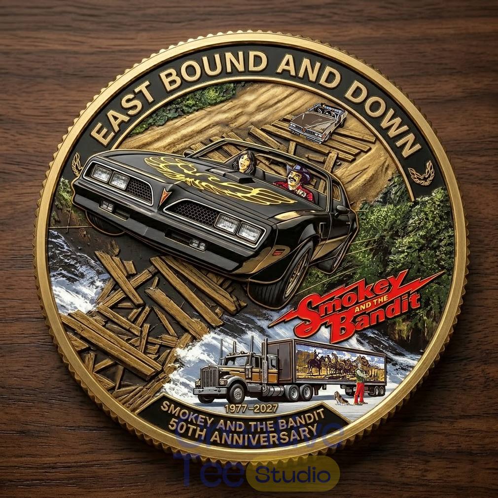 Smokey and the Bandit 50th Anniversary Commemorative Coin Smokey and the Bandit 50th Anniversary Commemorative Coin