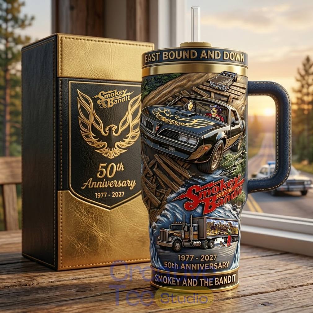 Smokey and the Bandit 50th Anniversary Commemorative Tumbler Smokey and the Bandit 50th Anniversary Commemorative Tumbler