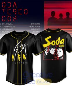 Soda Stereo ECOS Tour 2026 Special Baseball Jersey