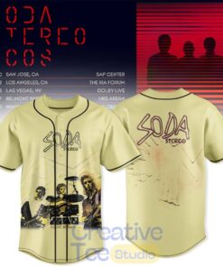 Soda Stereo ECOS Tour 2026 Special Baseball Jersey