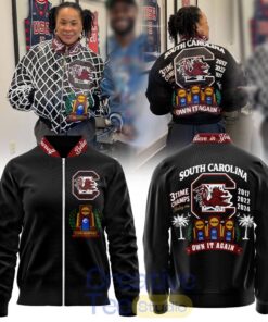 South Carolina Gamecocks “Dawn Staley My favorite coach is a woman” Black Bomber Jacket