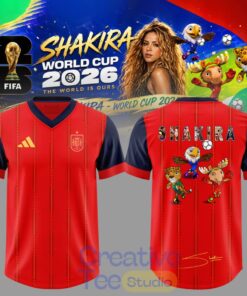 Spain National Team x Shakira World Cup 2026 Legacy Edition Football Jersey