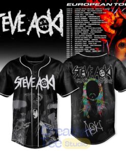 Steve Aoki 2026 Dim Mak 30 Tour Baseball Jersey