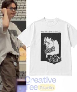 Suga Wearing KAMIYA Sweet Smile T-Shirt