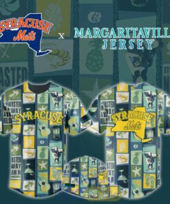 Syracuse Mets Margaritaville Night Special Baseball Jersey