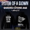 System of a Down UK & EU Tour 2026 Hoodie – Black