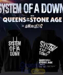 System of a Down UK & EU Tour 2026 Hoodie – Black