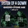 System of a Down UK & EU Tour 2026 Hoodie – Black/Green