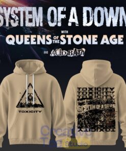 System of a Down UK & EU Tour 2026 Hoodie – Yellow