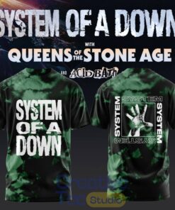 System of a Down UK & EU Tour 2026 T-Shirt – Black